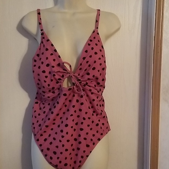 Shade & Shore One Piece Swim Suit, Size Large - Picture 1 of 6